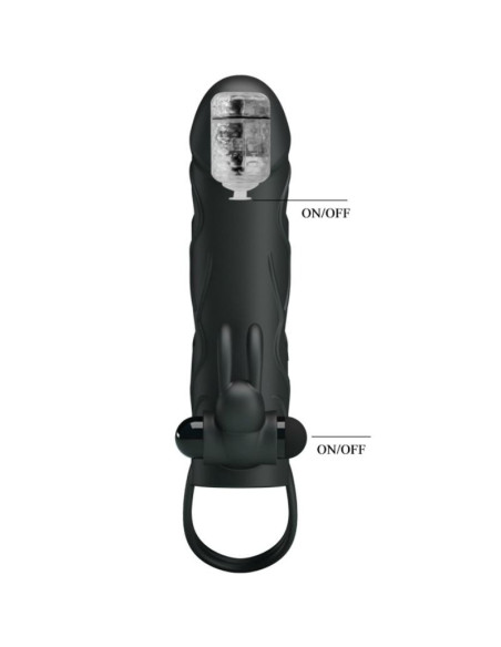 PRETTY LOVE - SILICONE COVER WITH VIBRATION 14 CM 2.0