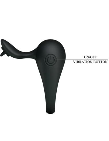 PRETTY LOVE - VIBRATING RING WITH TONGUE