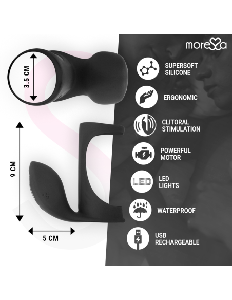 MORESSA - BRANDON VIBRATOR RING WITH COVER