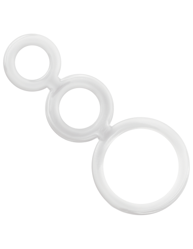 ADDICTED TOYS - RINGS SET FOR PENIS TRANSPARENT
