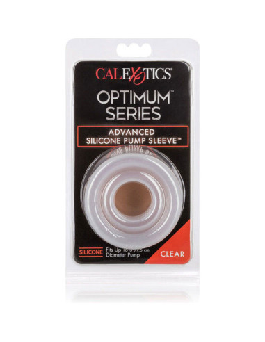 CALEXOTICS - ADV SILICONE PUMP SLEEVE TRANSPARENT