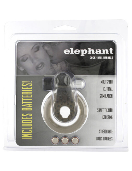 SEVEN CREATIONS - VIBRATING RING WITH STIMULATING ELEPHANT
