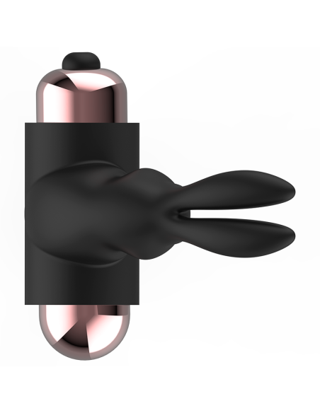 COQUETTE CHIC DESIRE - COCK RING WITH VIBRATOR BLACK- GOLD