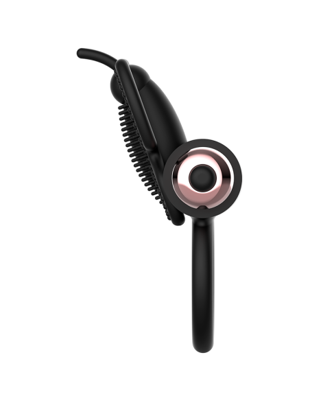 COQUETTE CHIC DESIRE - COCK RING BUTTERFLY WITH VIBRATOR BLACK- GOLD
