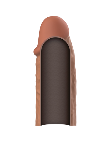 VIRILXL - LIQUID SILICONE V3 BROWN PENIS EXTENSION