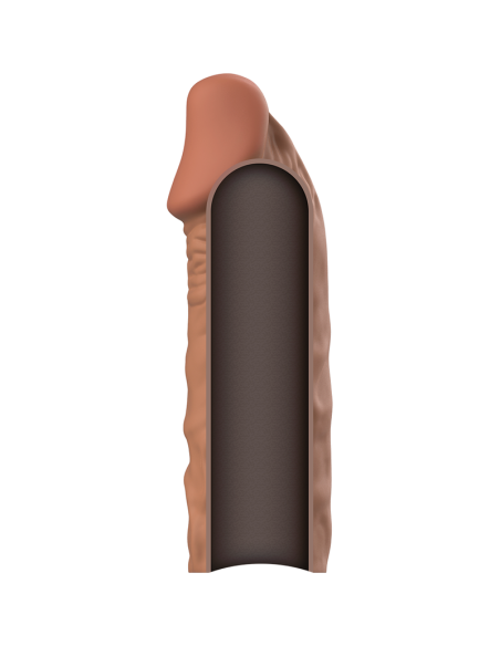 VIRILXL - LIQUID SILICONE V5 BROWN PENIS EXTENSION