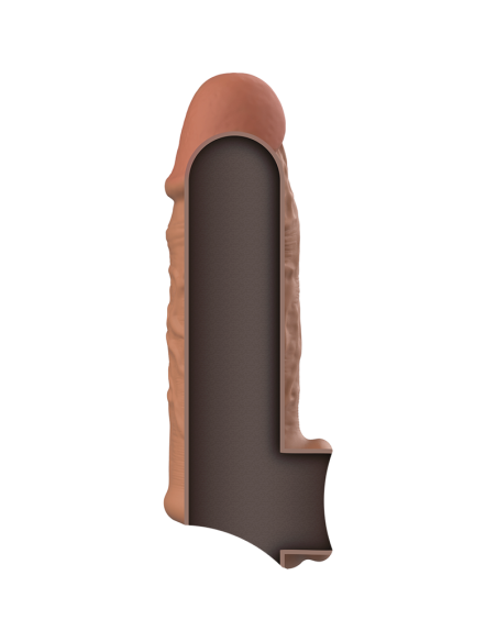 VIRILXL - LIQUID SILICONE V7 BROWN PENIS EXTENSION