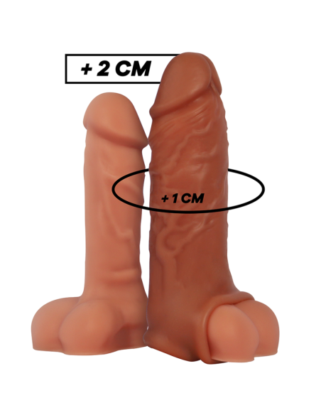 VIRILXL - LIQUID SILICONE V9 BROWN PENIS EXTENSION