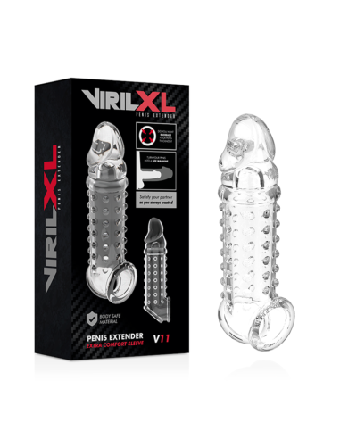 VIRILXL - PENIS EXTENSION AND SHEATH V11 TRANSPARENT