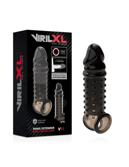 VIRILXL - PENIS EXTENSION AND SHEATH V11 BLACK