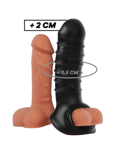 VIRILXL - PENIS EXTENSION AND SHEATH V15 BLACK