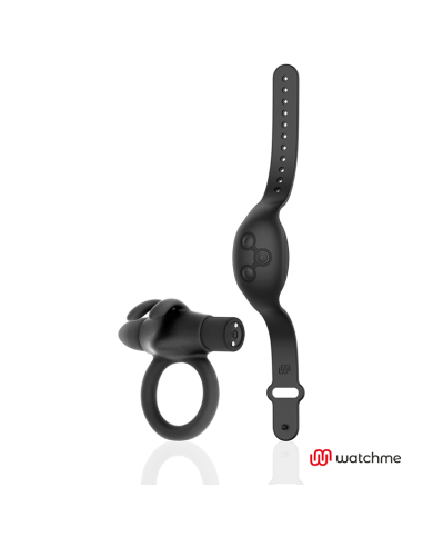 BLACKandSILVER - AGRON NUOTOLINIO VALDYMO POSIES ŽIEDAS WATCHME