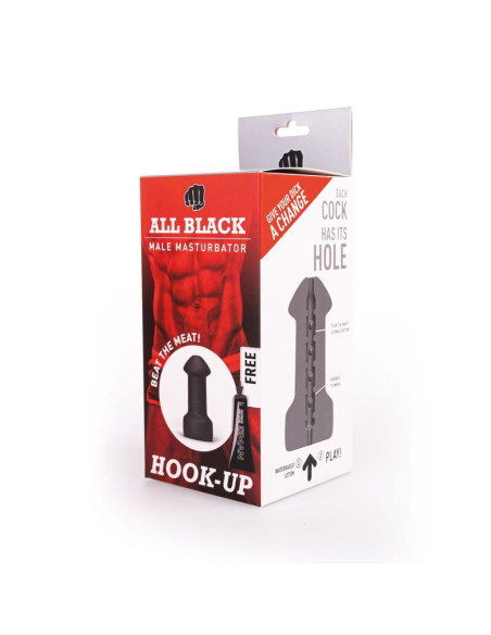 ALL BLACK - MASTURBATOR HOOK-UP