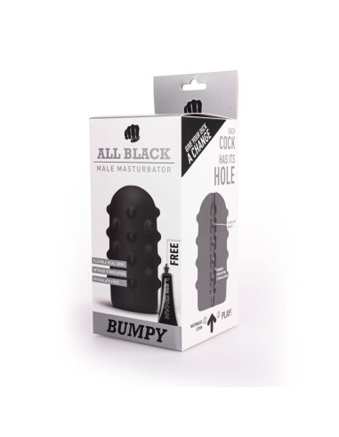 ALL BLACK - MASTURBATOR BUMPY