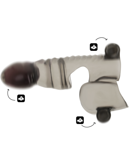 OHMAMA - PENIS AND TESTICLE SHEATH 3 MOTORS