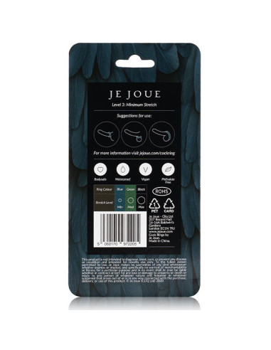 JE JOUE - BLUE SILICONE RING - MINIMUM STRANGULATION