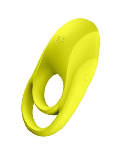 SATISFYER - SPECTACULAR DUO RING VIBRATOR YELLOW