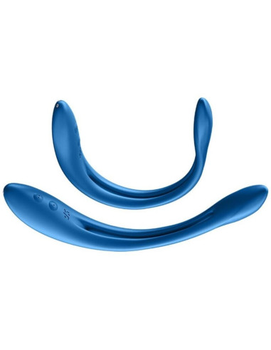 SATISFYER - ELASTIC GAME MULTI VIBRATOR BLUE
