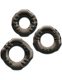 BAILE - COCK RINGS YVONNE SET 3 PENIS RINGS