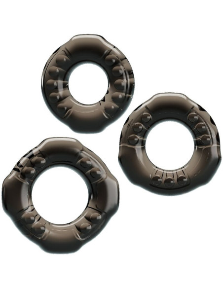 BAILE - COCK RINGS YVONNE SET 3 PENIS RINGS