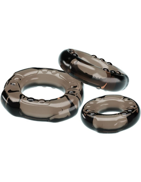 BAILE - COCK RINGS YVONNE SET 3 PENIS RINGS
