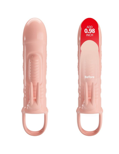 PRETTY LOVE - SLOANE NATURAL RABBIT PENIS SHEATH