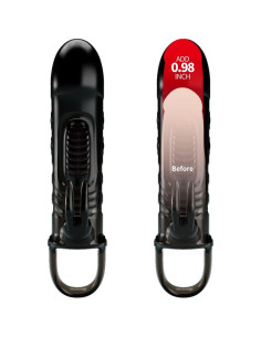 PRETTY LOVE - SLOANE RABBIT PENIS SHEATH BLACK 2