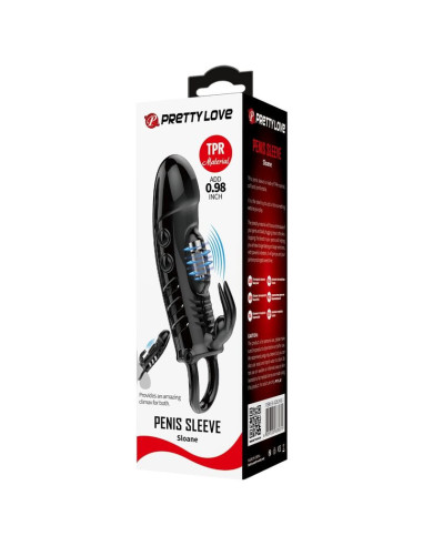 PRETTY LOVE - SLOANE TRIUŠIO VARPOS ĮMAUTĖ JUODA