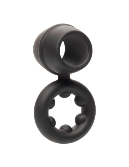 CALEXOTICS - ALPHA DUAL MAGNUM RING BLACK