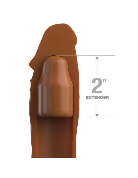 FANTASY X- TENSIONS - PIPEDREAMS SLEEVE 20,32 CM 5,00 CM INCH PLUG CARAMEL