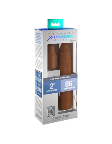 FANTASY X- TENSIONS - PIPEDREAMS SLEEVE 20,32 CM 5,00 CM INCH PLUG CARAMEL