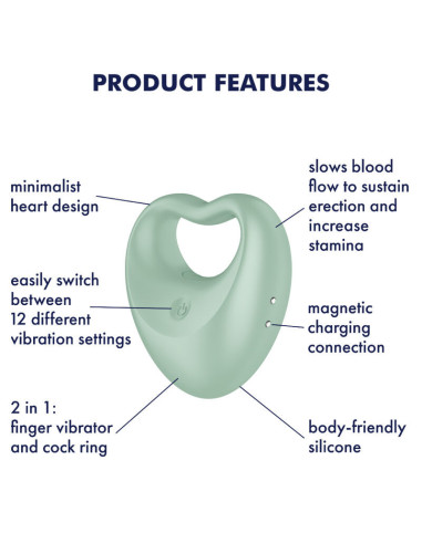 SATISFYER - IDEALI PORA 3 ŽALIOS
