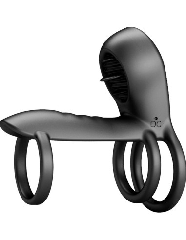 PRETTY LOVE – JAMMY penio apvalkalas, 12 vibracijų su įkraunamu silikoniniu liežuvėliu