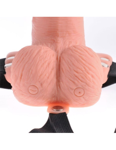 FETISH FANTASY SERIES - REGULIUOJAMI DIRŽAI SU NUOTOLINIO VALDYMO VALDYMU, REALYBIŠKAS PENIS SU ĮKRAUNAMAIS SĖKLIDĖMIS IR VIBRUO