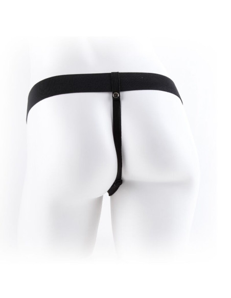 FETISH FANTASY SERIES - ADJUSTABLE HARNESS REALISTIC PENIS 28 CM