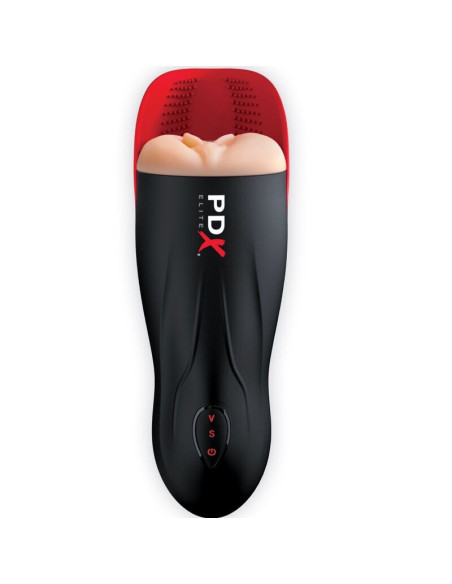 PDX ELITE - STROKER FUCK-O-MATIC VAGINOS DVIGUBOS VIBRACIJOS VARPAI IR SĖKLIDĖMS