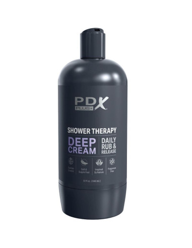 PDX PLUS - STROKER MASTURBATOR DISCREET DEEP CREAM SHAMPOO BOTTLE DESIGN