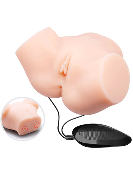 CRAZY BULL - REALISTIC VAGINA AND ANUS SAMANTHA VIBRATOR