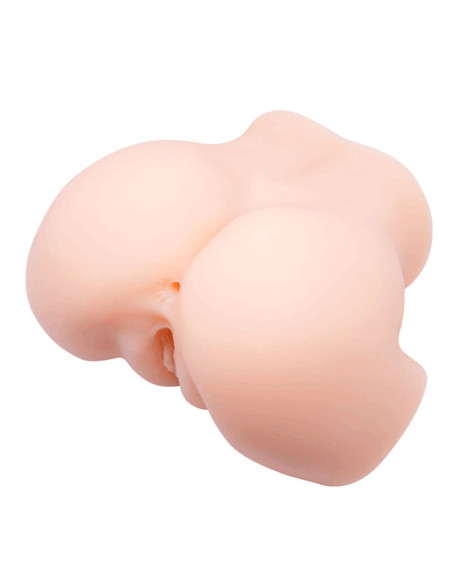 CRAZY BULL - REALISTINĖ VAGINOS IR ANUSO DVIGUBOS VIBRACIJOS