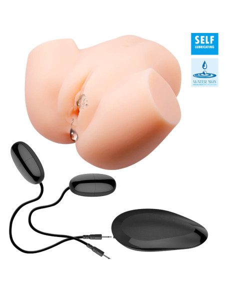 CRAZY BULL - REALISTIC VAGINA AND ANUS DOUBLE VIBRATION