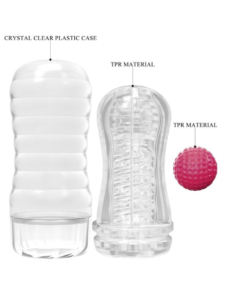 PRETTY LOVE – rožinis masturbatoriaus užvalkalas