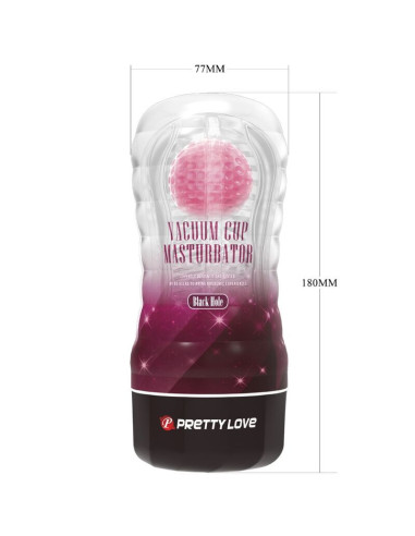 PRETTY LOVE – rožinis masturbatoriaus užvalkalas