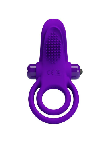 PRETTY LOVE - PURPLE VIBRATING PENIS RING