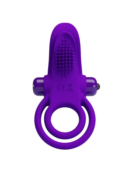 PRETTY LOVE - PURPLE VIBRATING PENIS RING