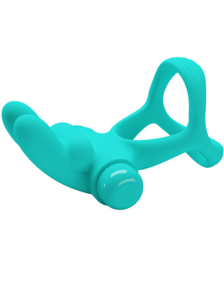 PRETTY LOVE - DANTE GREEN RABBIT VIBRATOR RING