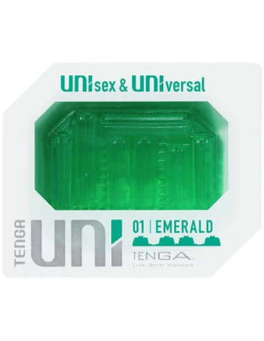 TENGA - UNI EMERALD MASTURBATOR THIMBLE