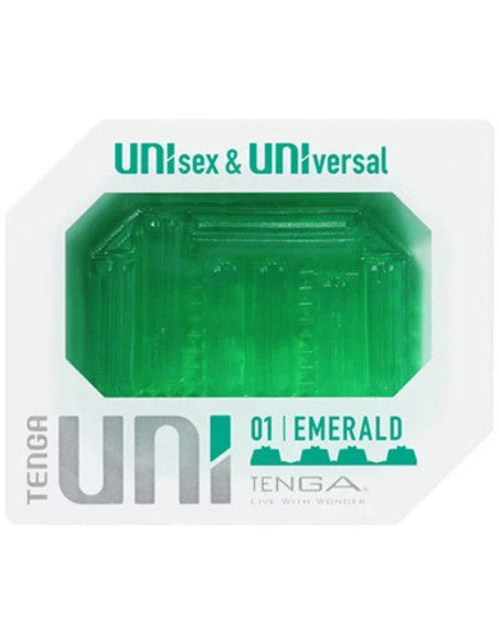 TENGA - UNI EMERALD MASTURBATOR THIMBLE
