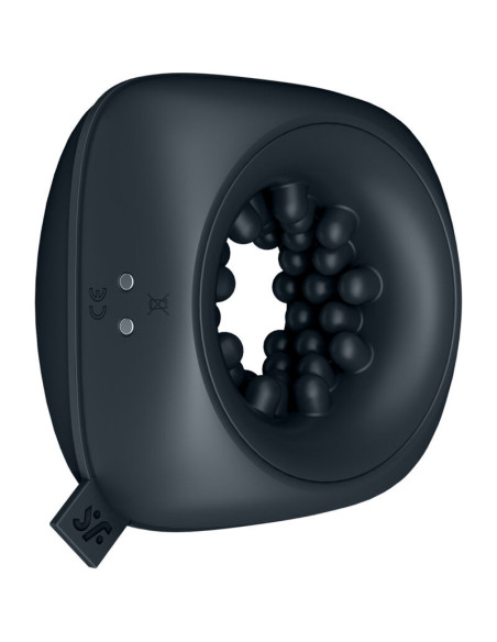 SATISFYER - ŽIEDO GLASTIKLIO MASTURBATORIUS IR VIBRATORIUS