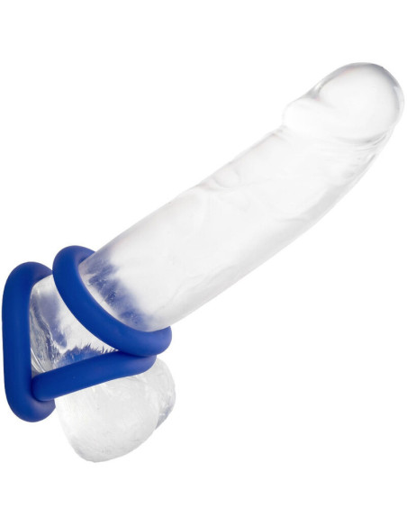 CALEXOTICS - ADMIRAL COCK RING SET BLUE