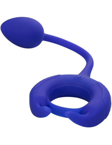 CALEXOTICS - ADMIRAL WEIGHTED COCK RING BLUE